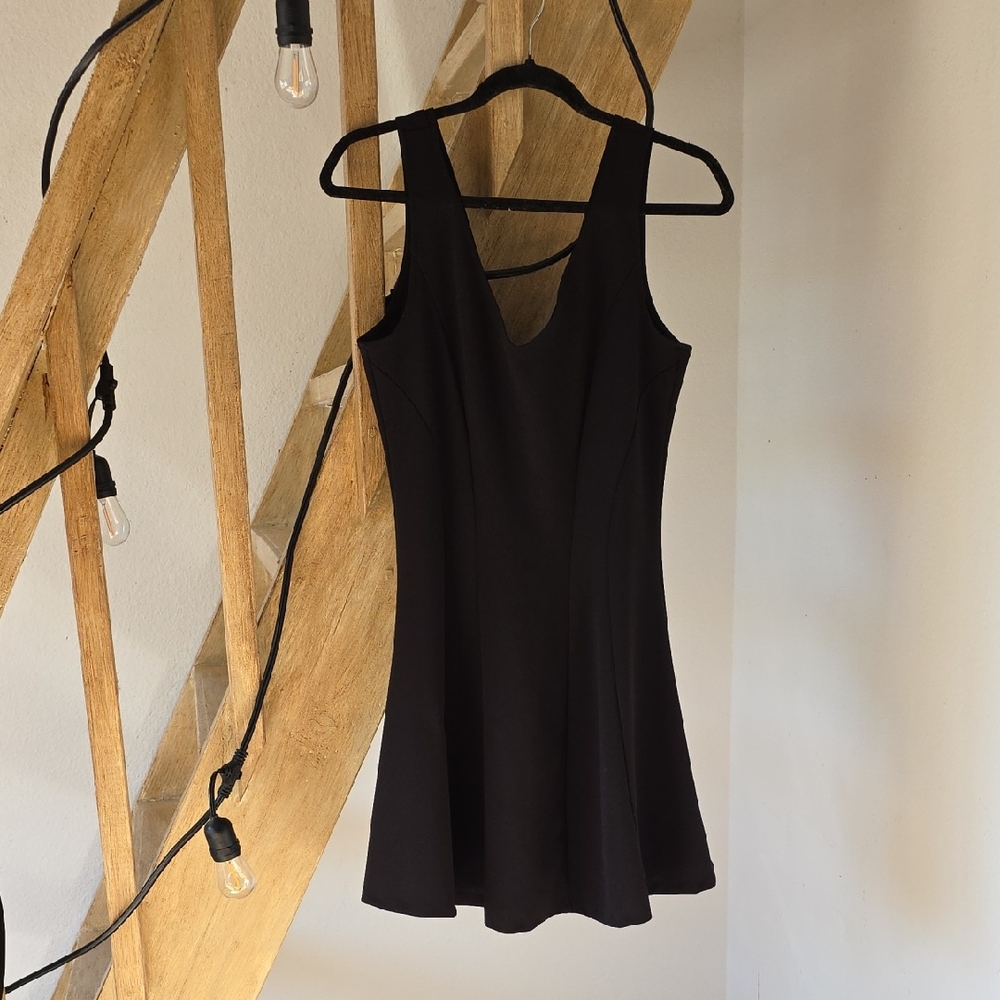 Aqua Black Dress